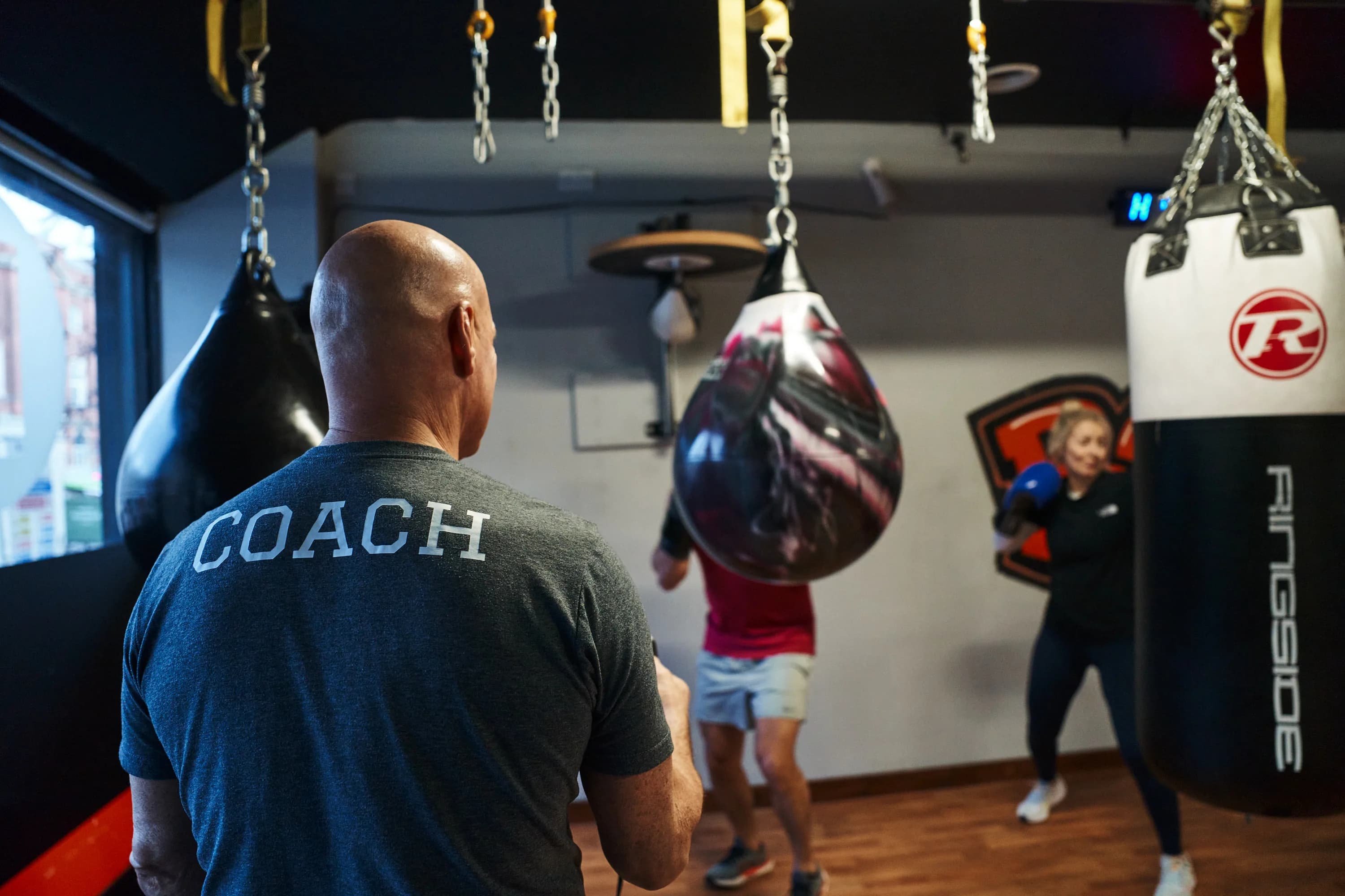 Fitness coaching small-group sessions